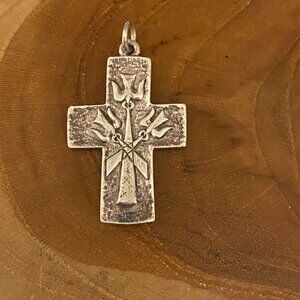 RETIRED Jeep Collins Cross Pendant, Sterling Silver